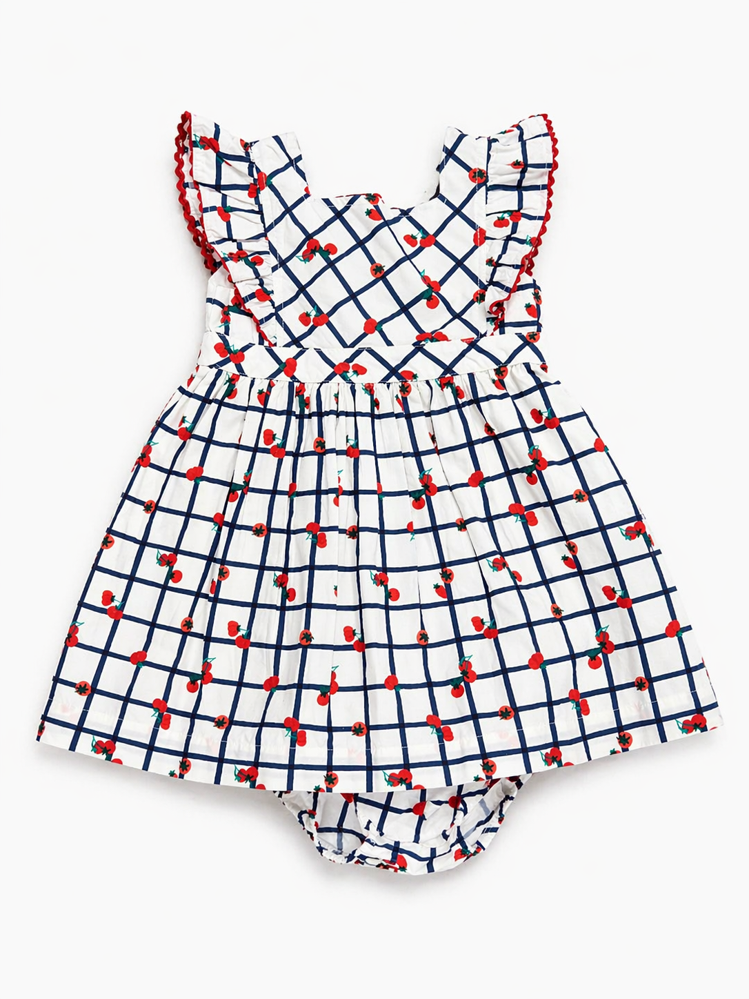 Tomatoes Shirred Dress and bloomer (Size: 2T) NWT