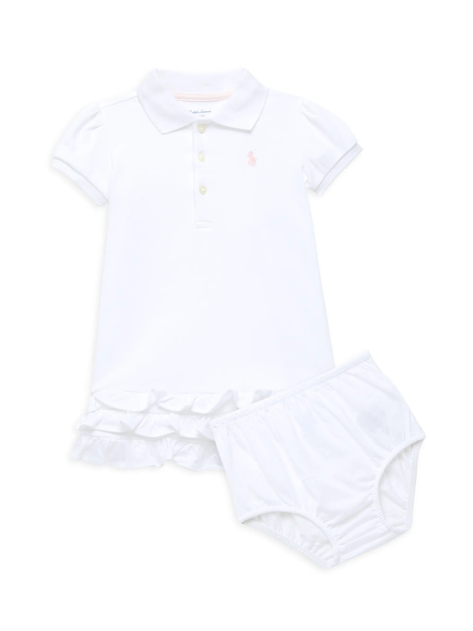Girl's Cupcake Polo Dress, Hat & Bloomer (NWT 18M)