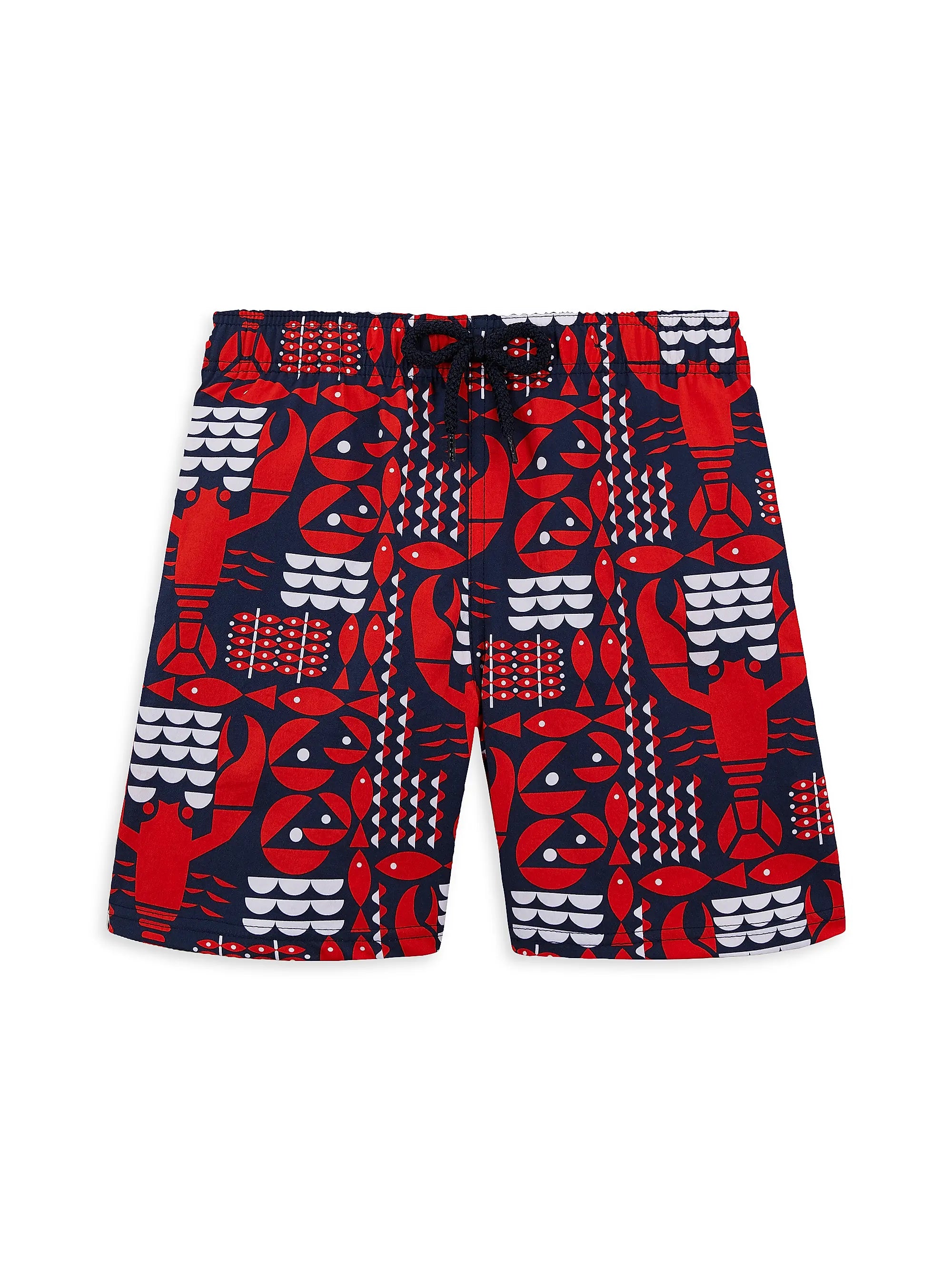 Little Boy's & Boy's Lobster Print Stretch Swim Trunks (EUC 2T)