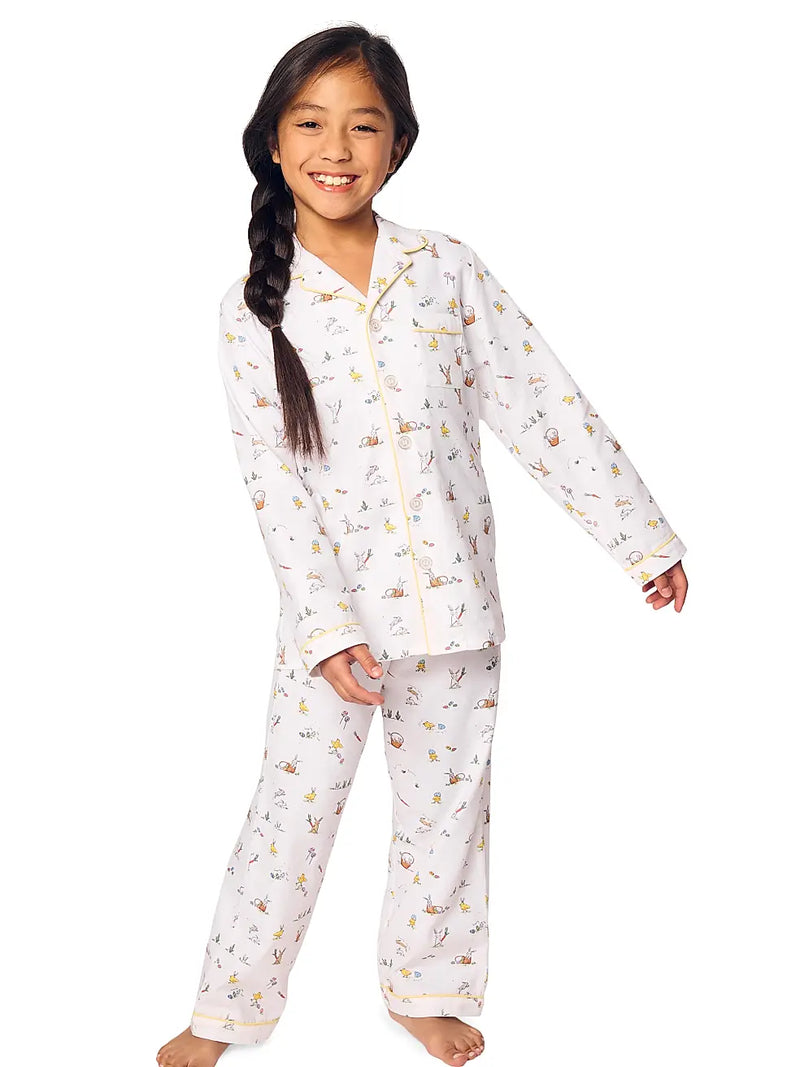 Little Kid's & Kid's Easter Frolic Twill Pajamas ( Size 2T & 4T) NWT