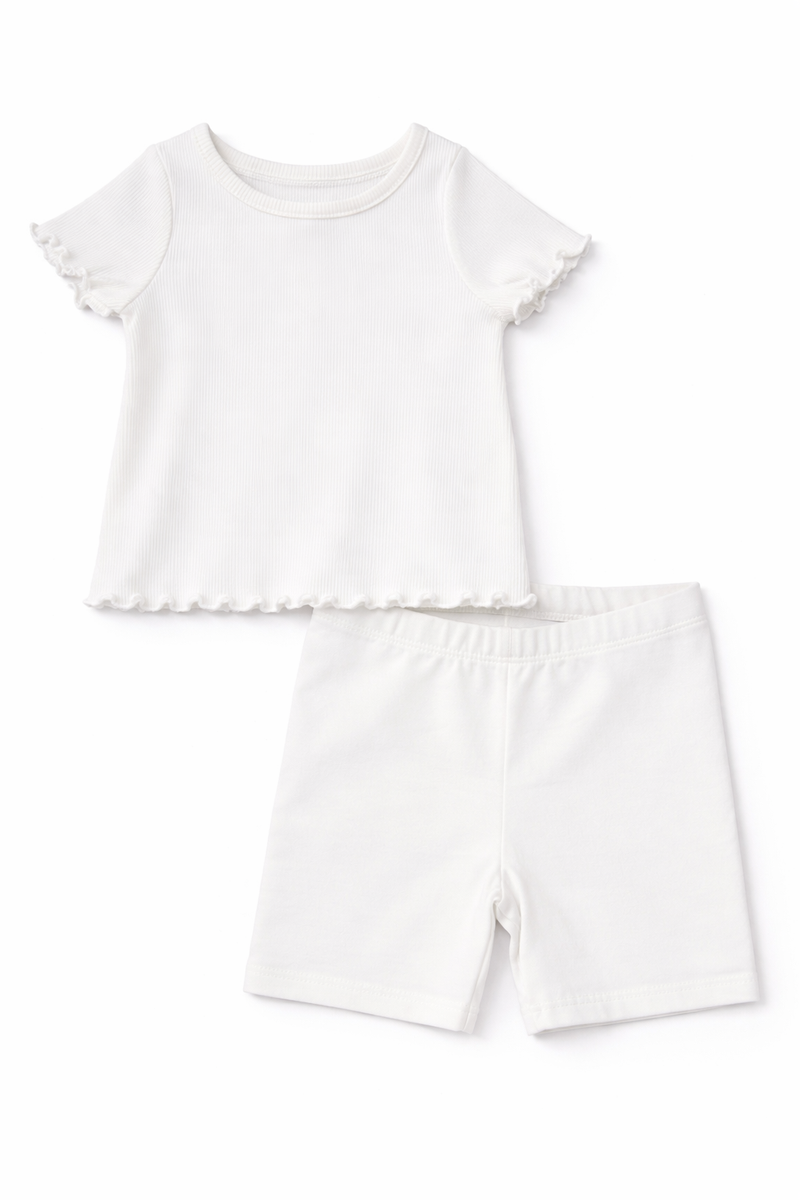 Girls' Bike Shirt & Shorts (Size: 18M) EUC