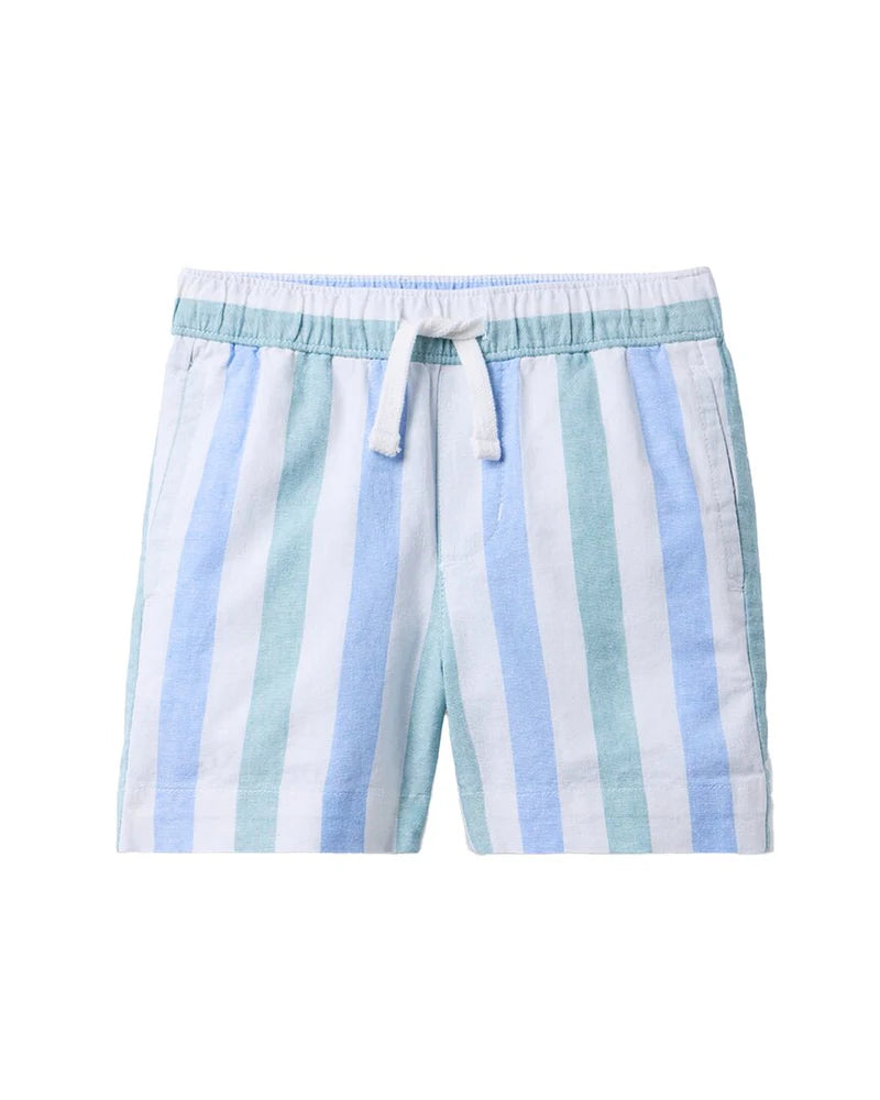 Striped Linen Blend Shorts (EUC 3T)