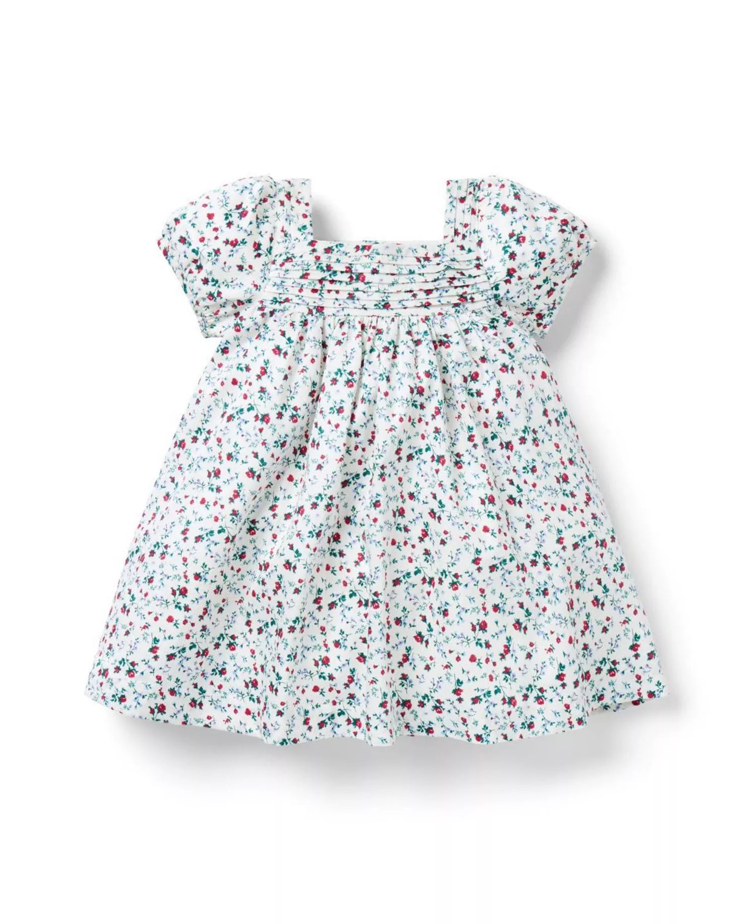 Girls' Ditsy Floral Puff Sleeve Dress (Size 18-24M) EUC