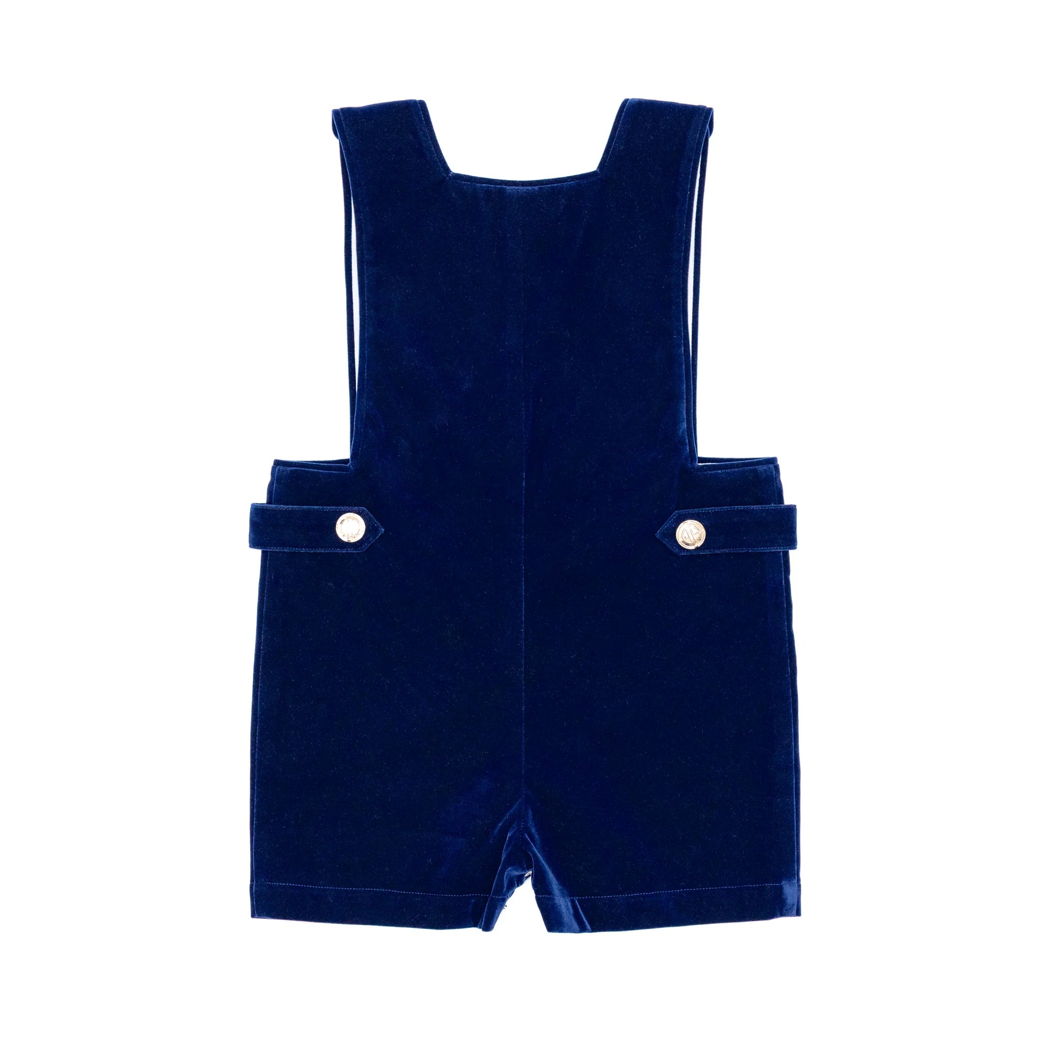 James Henry Jon Jon in Blue Velvet & Peter Pan Shirt (Size: 4T) EUC