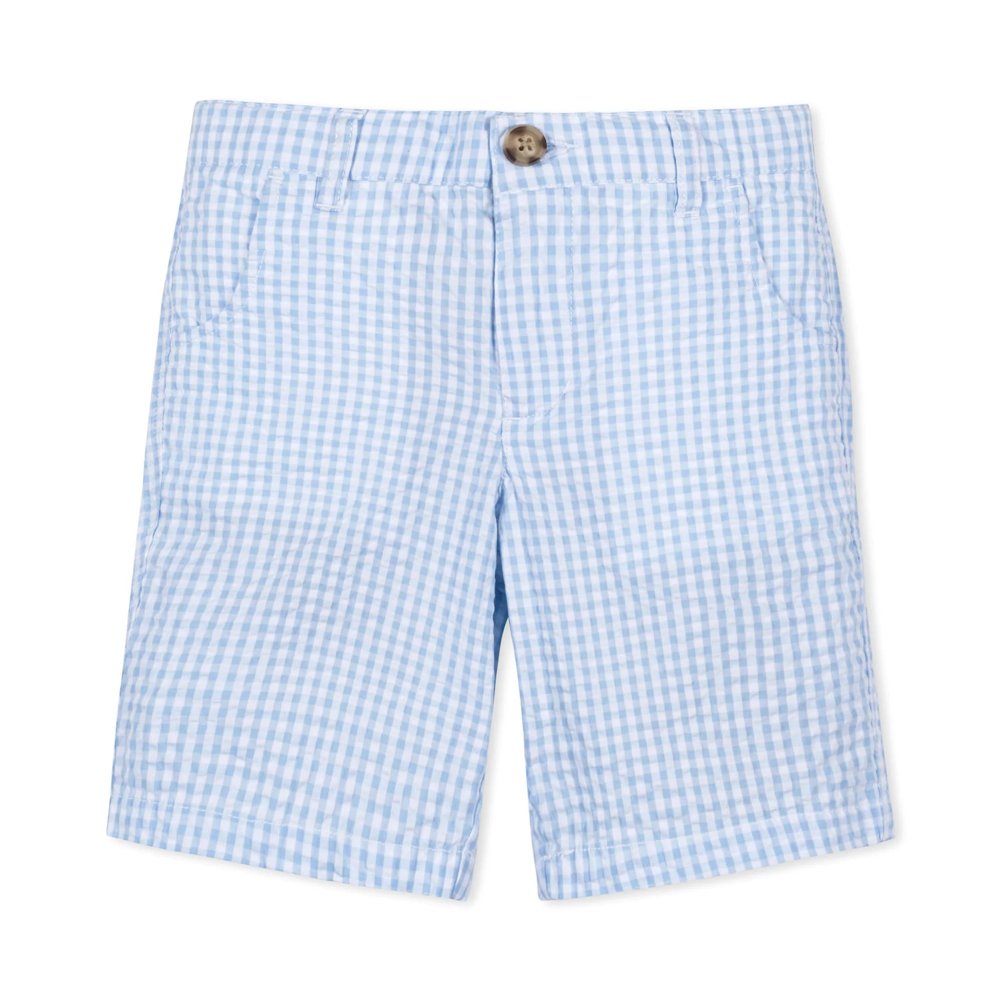 Organic Blue Seersucker Short (NWT 3T)