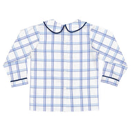 Long Sleeve Henry Peter Pan in Prescott Plaid (Size 4T) NWOT