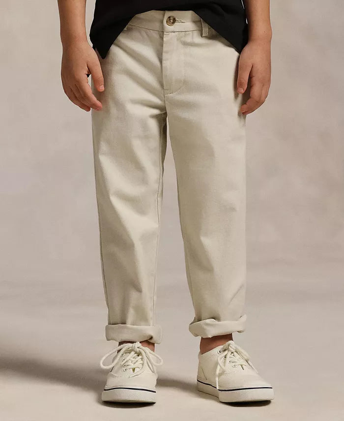 Boys' Straight-Fit Twill Pant - (3T) EUC