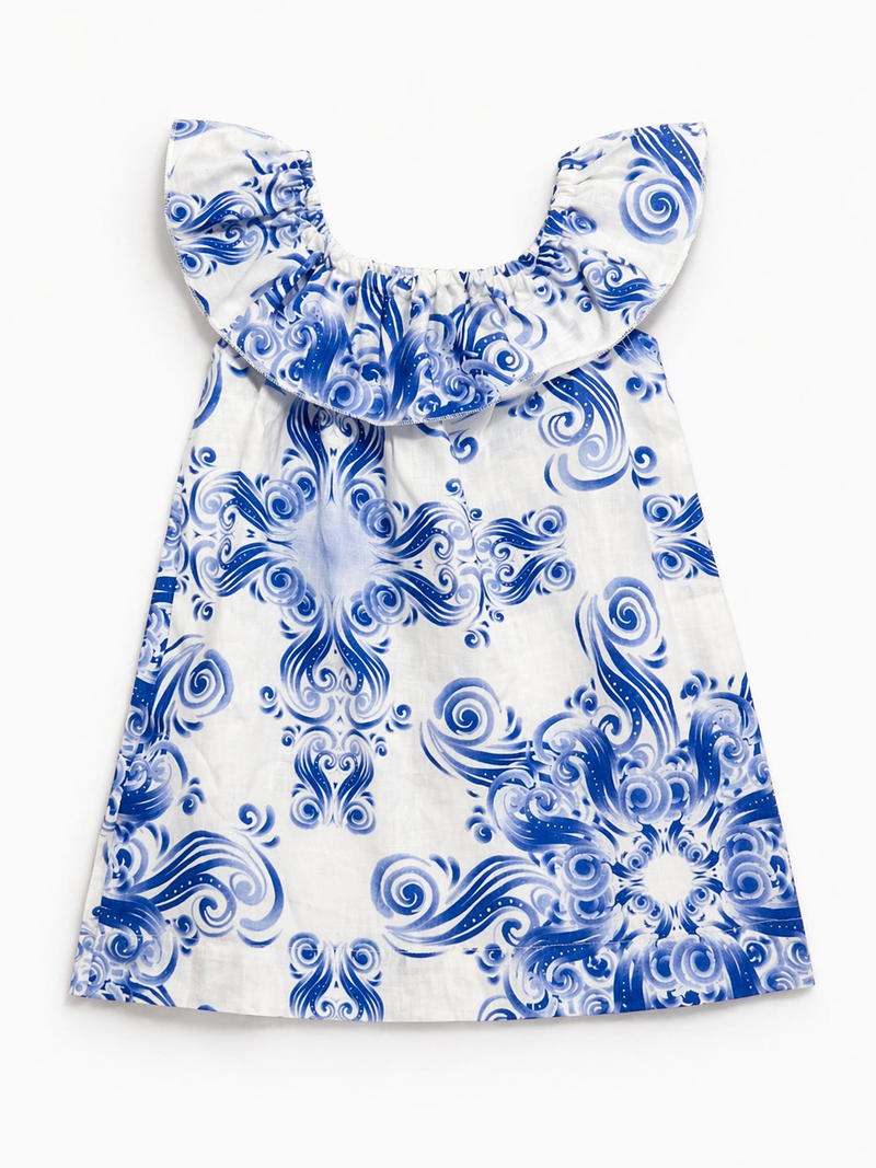 Ismerald Blue Summer Dress (Size: 2T) NWT