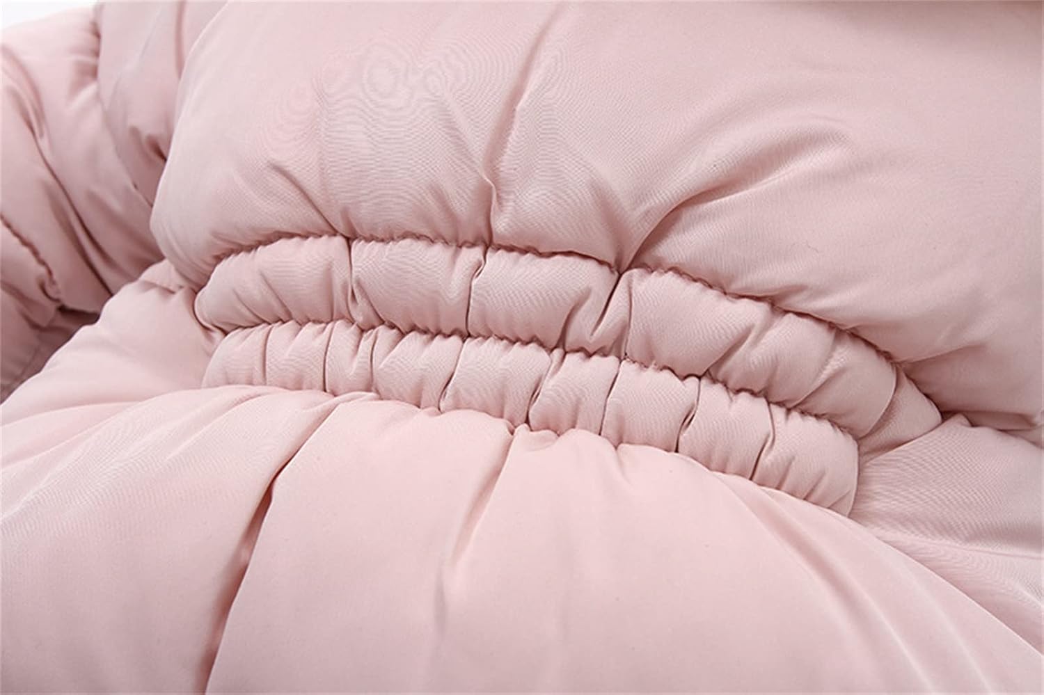 Baby Girl Winter Snowsuit Zipper Jumpsuit Hooded Snow (Pink, (12-18M) EUC