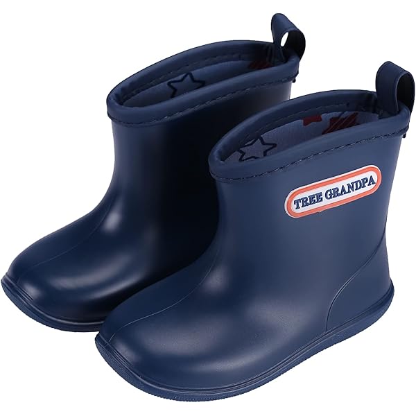Toddler Rain Boots Navy (Size: 7) EUC
