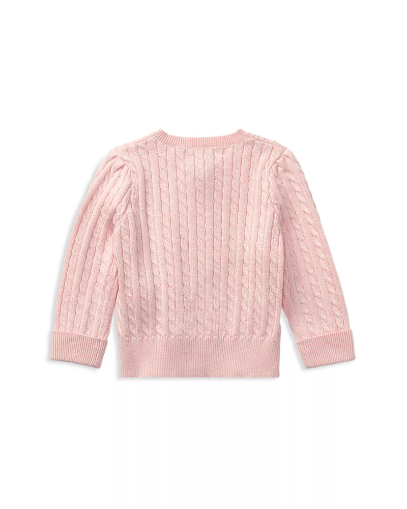 Girls' Cable-Knit Cardigan (EUC 18M)