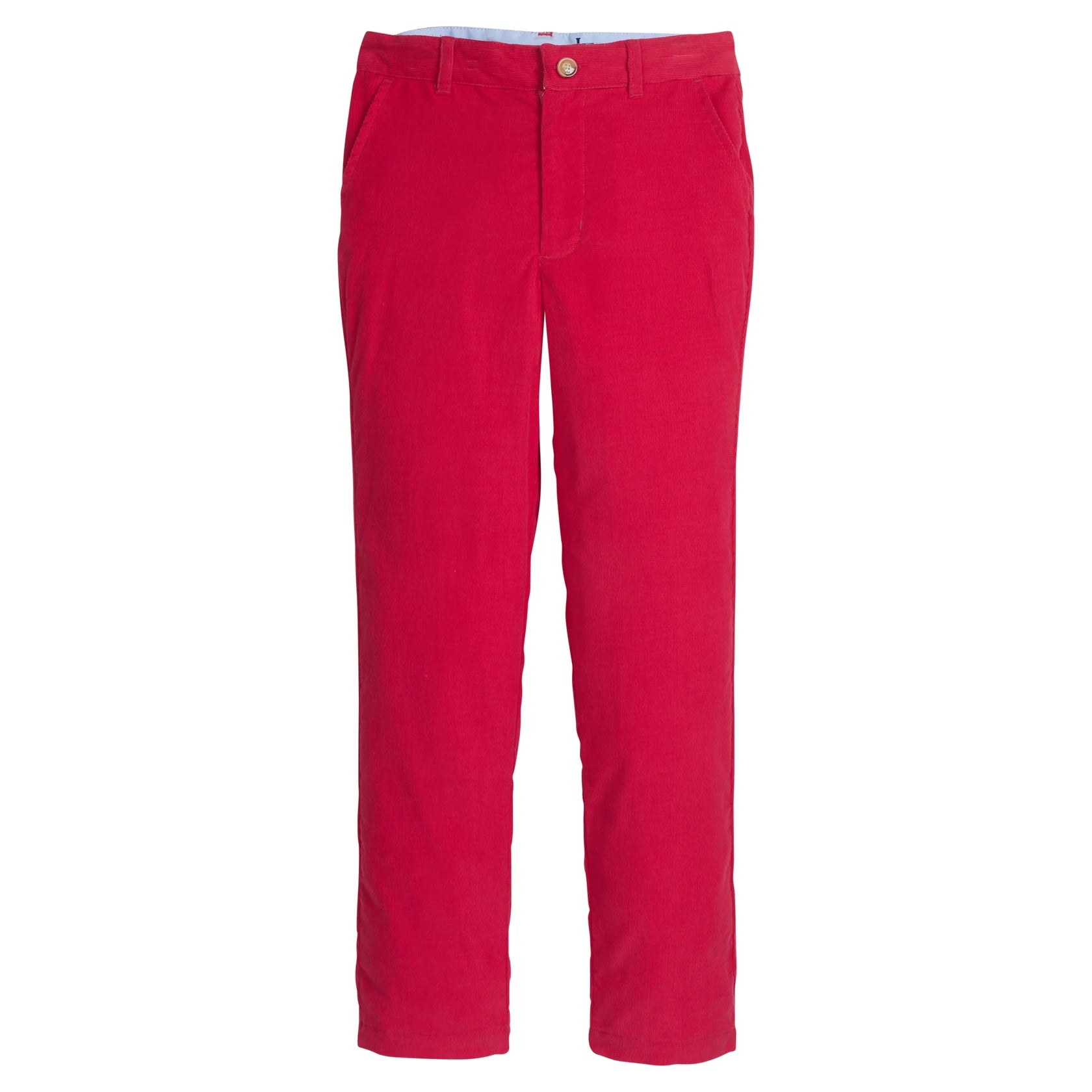 Classic Pant - Red and Green Corduroy (Size 3T) EUC
