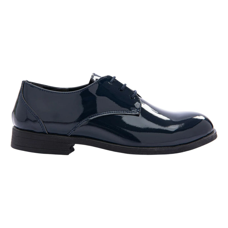 Patent Lace Dress Shoes (24 EU - 8 Toddler US) EUC