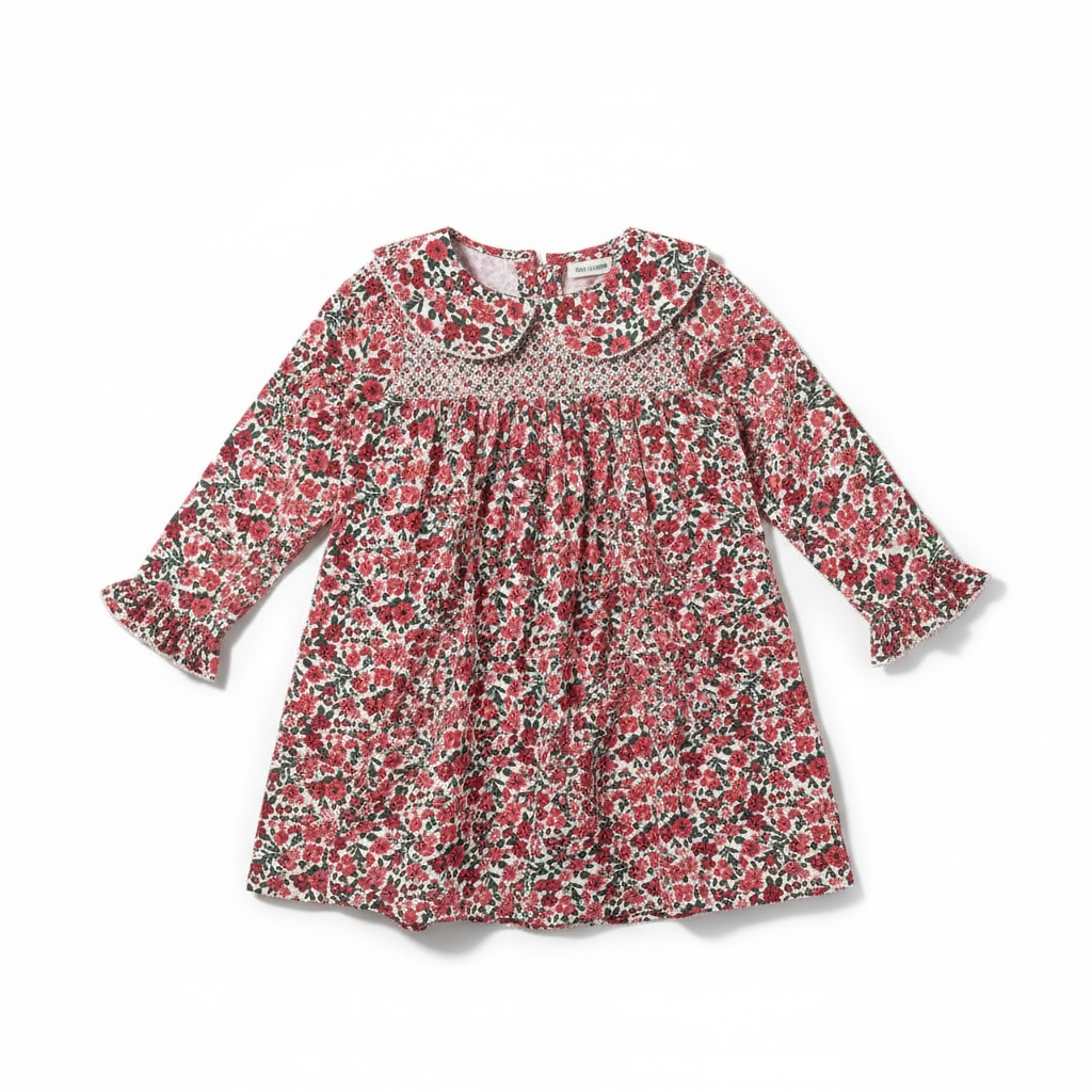 Girls Eloise Nightgown || Fleurs des Bois (6-12M) EUC