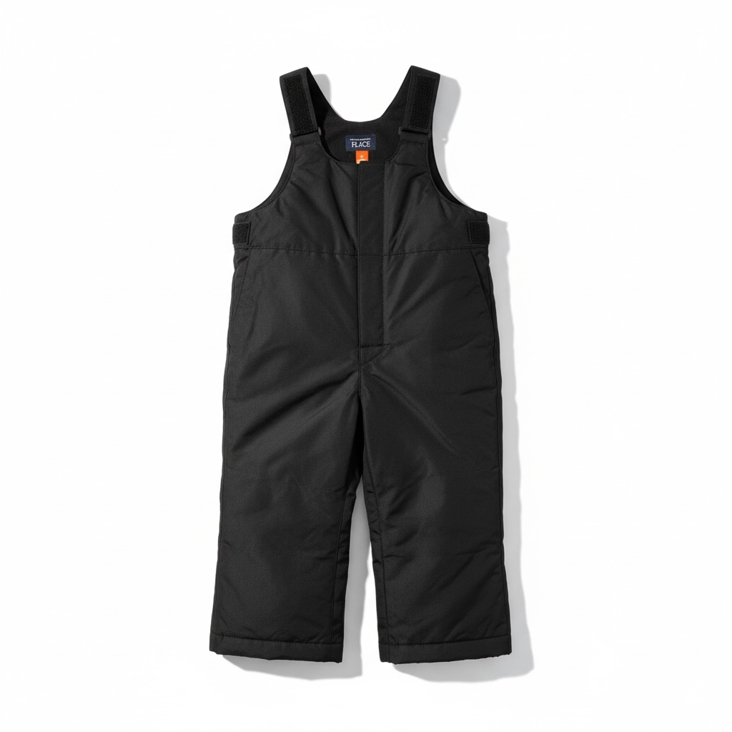 Toddler Snow Overalls - Black (2T) NWT