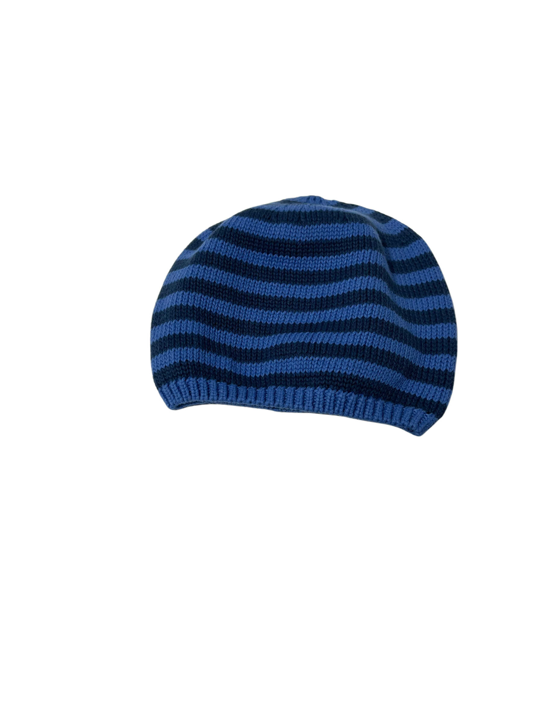 Classic Prep Hat - Blue Stripes (2-3T) EUC
