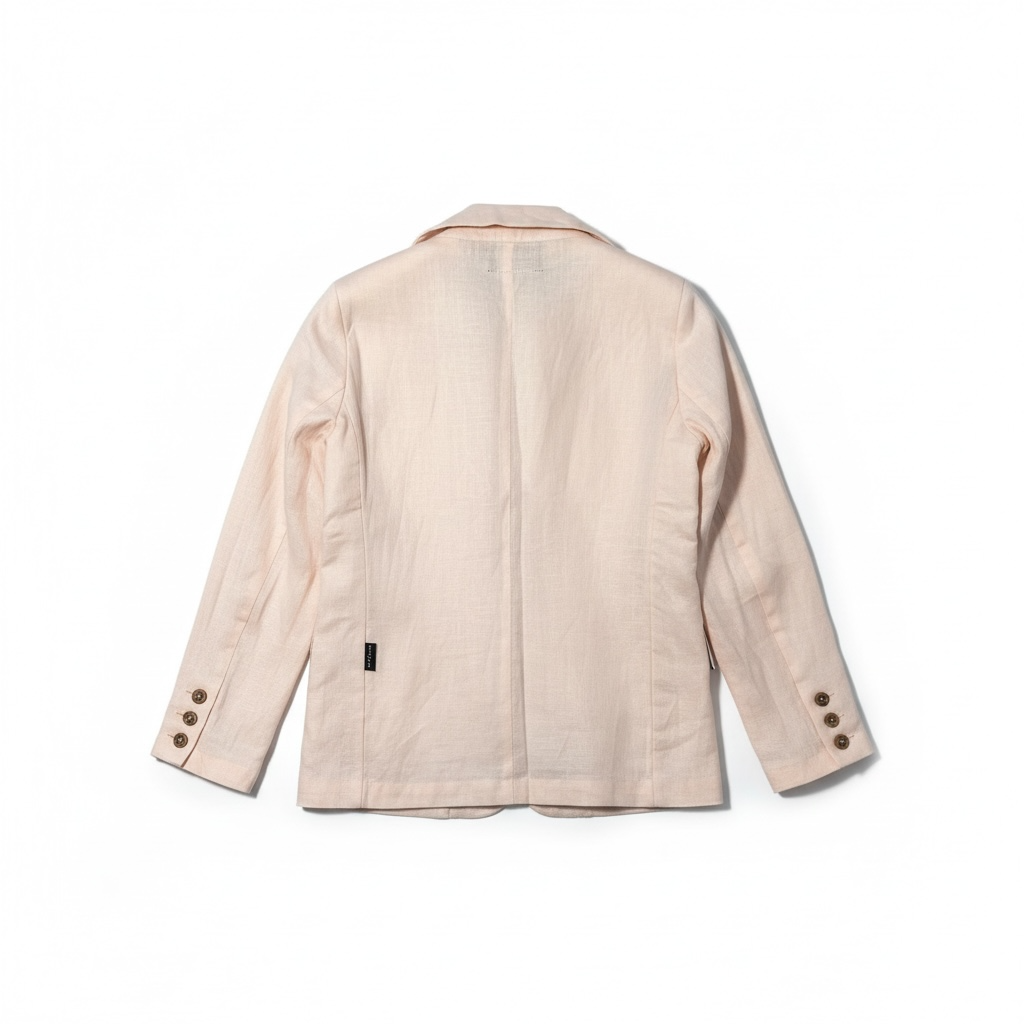 Linen Boys Kids Blazer Jacket Seersucker (24M) EUC