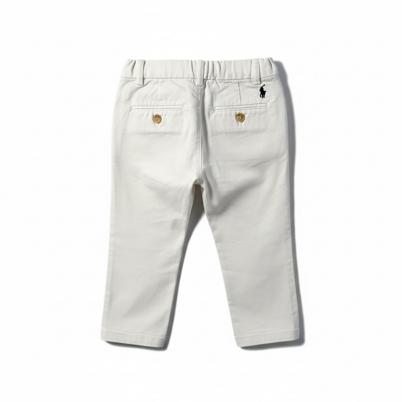 Boys' Straight-Fit Twill Pant - (3T) EUC