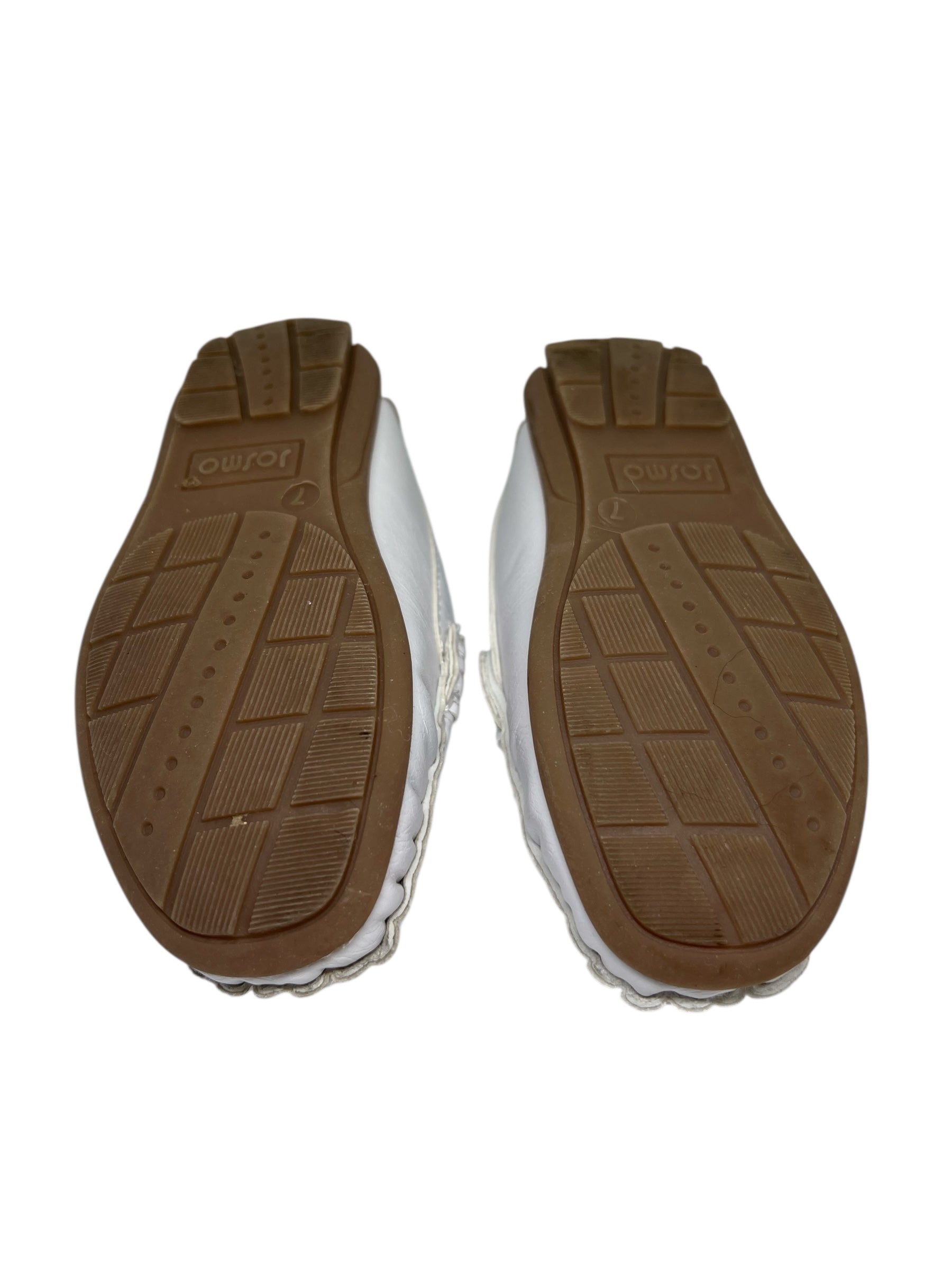 Toddler Boys White Loafers (Size 7 EUC)