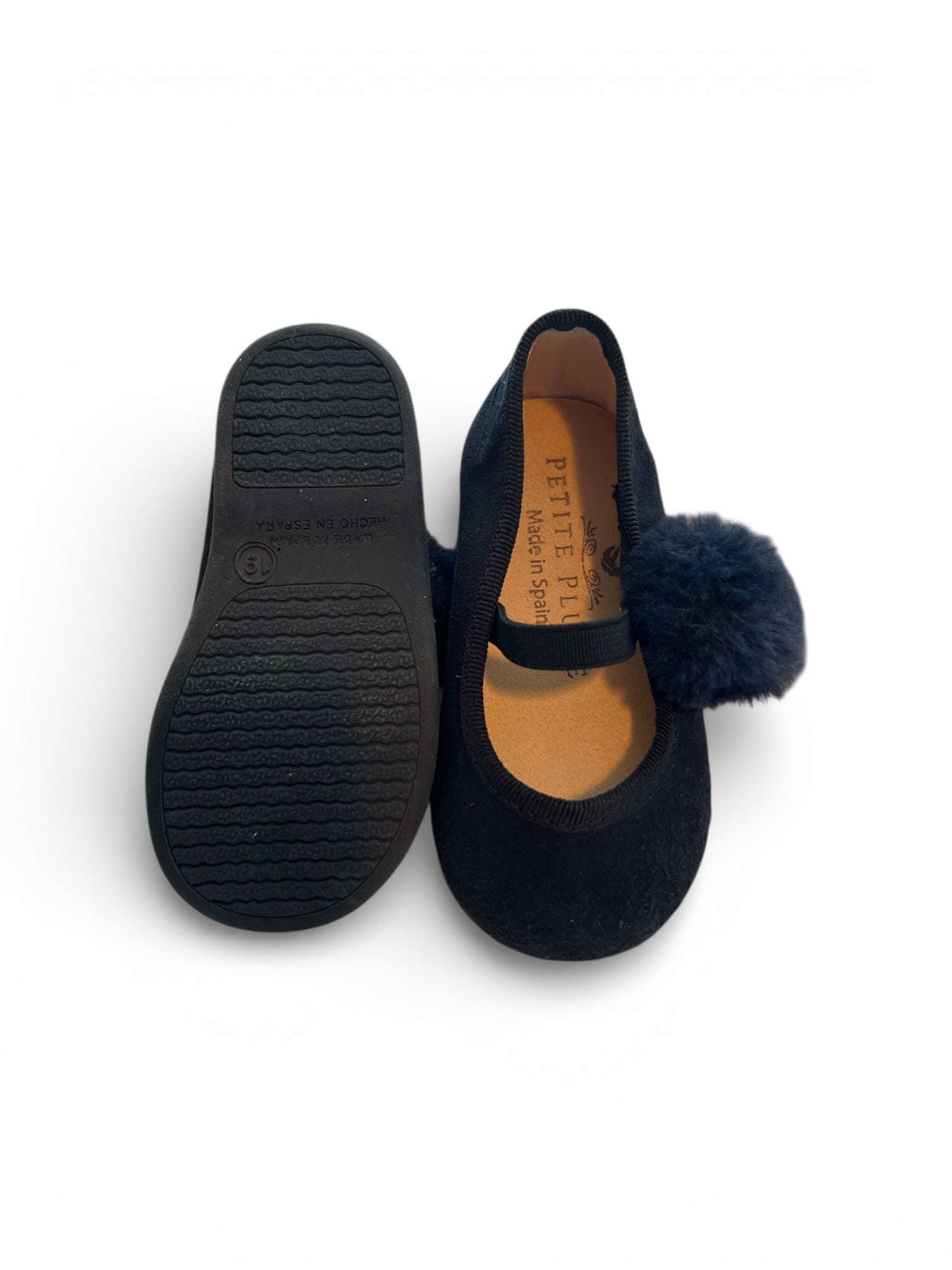The Delphine Slipper with festive Pom (Size 4) EUC