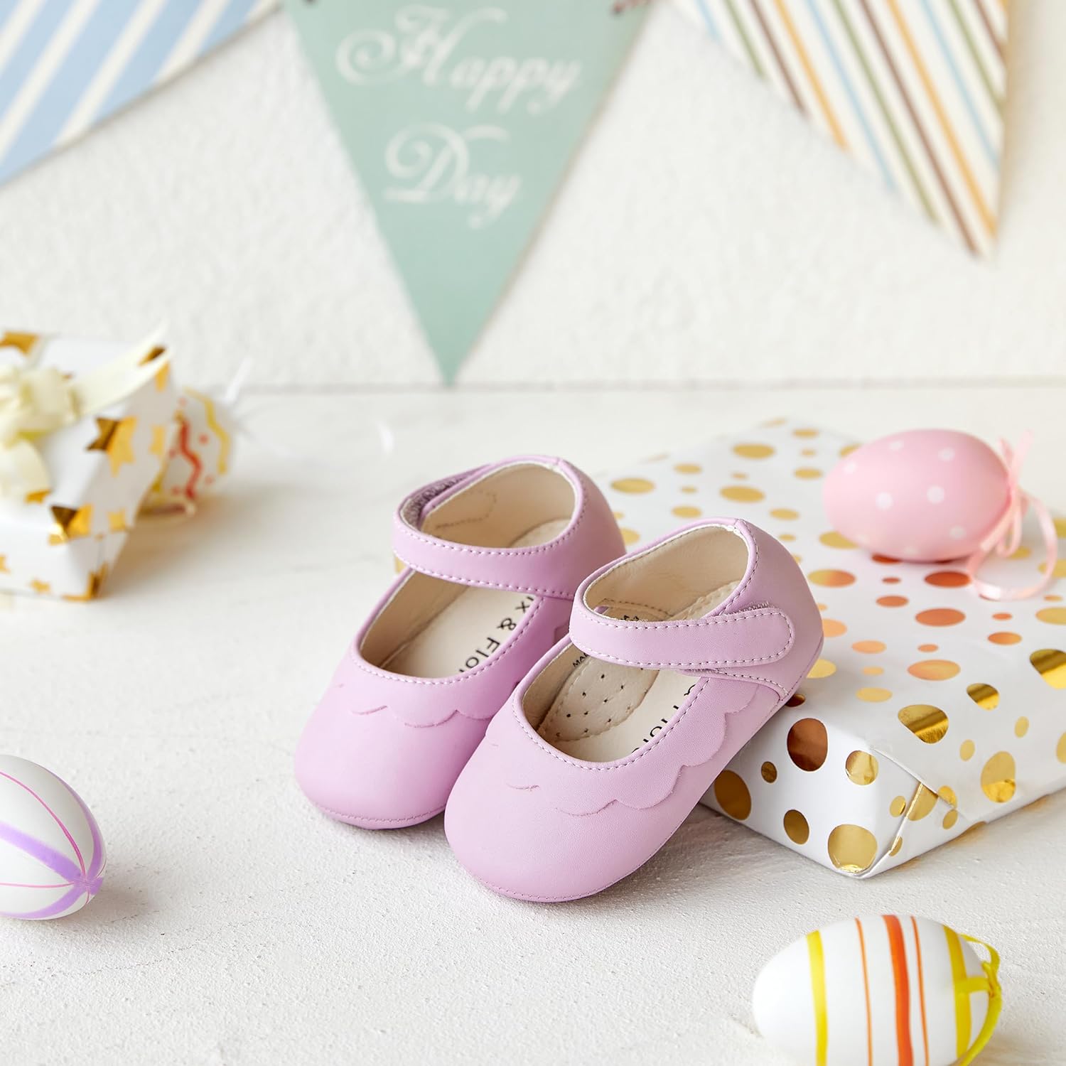 Felix & Flora Baby Walking Shoes 2 Colors White & Pink ( Size 6-9M) NWOT