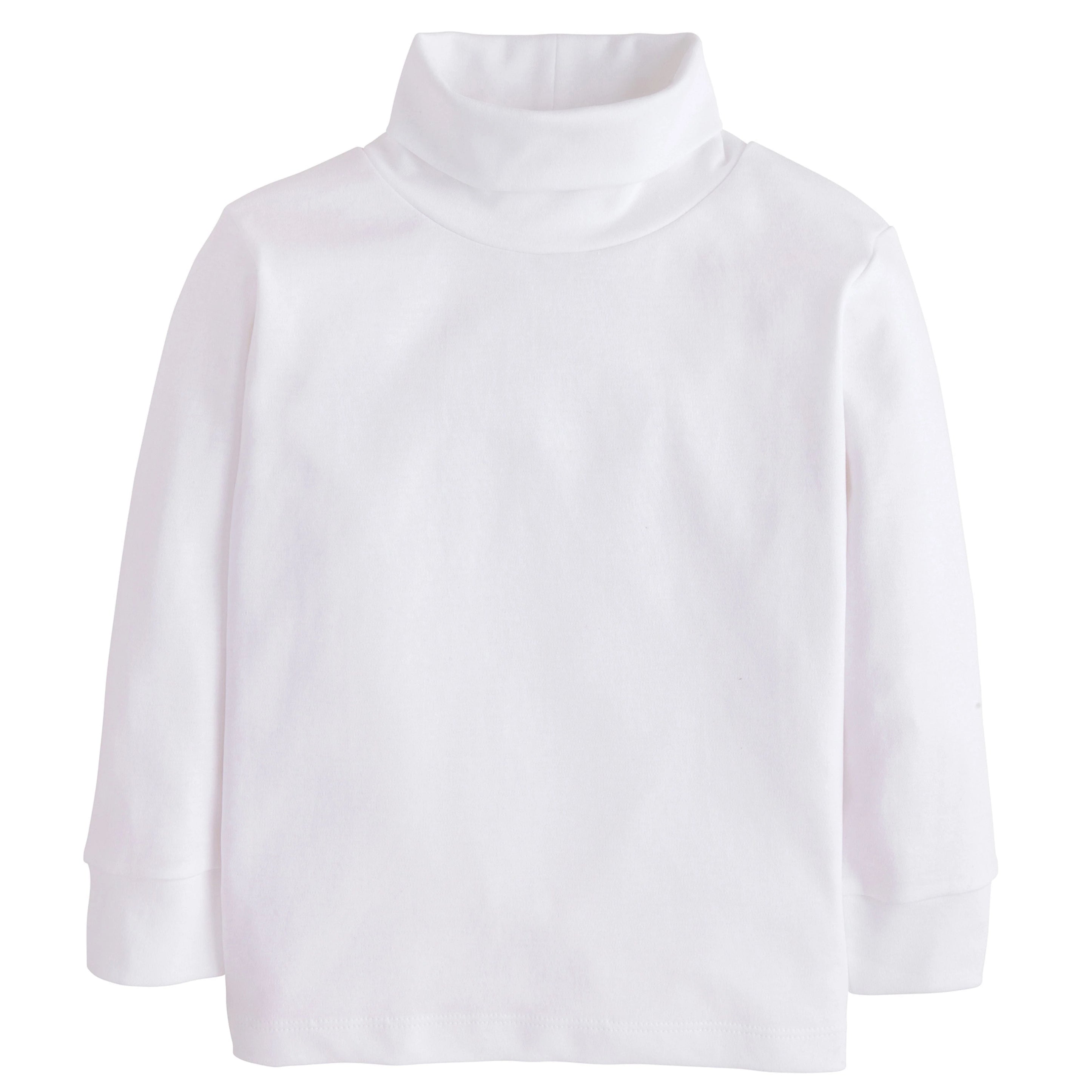 Solid Turtleneck - White and Navy (Size 3T) EUC