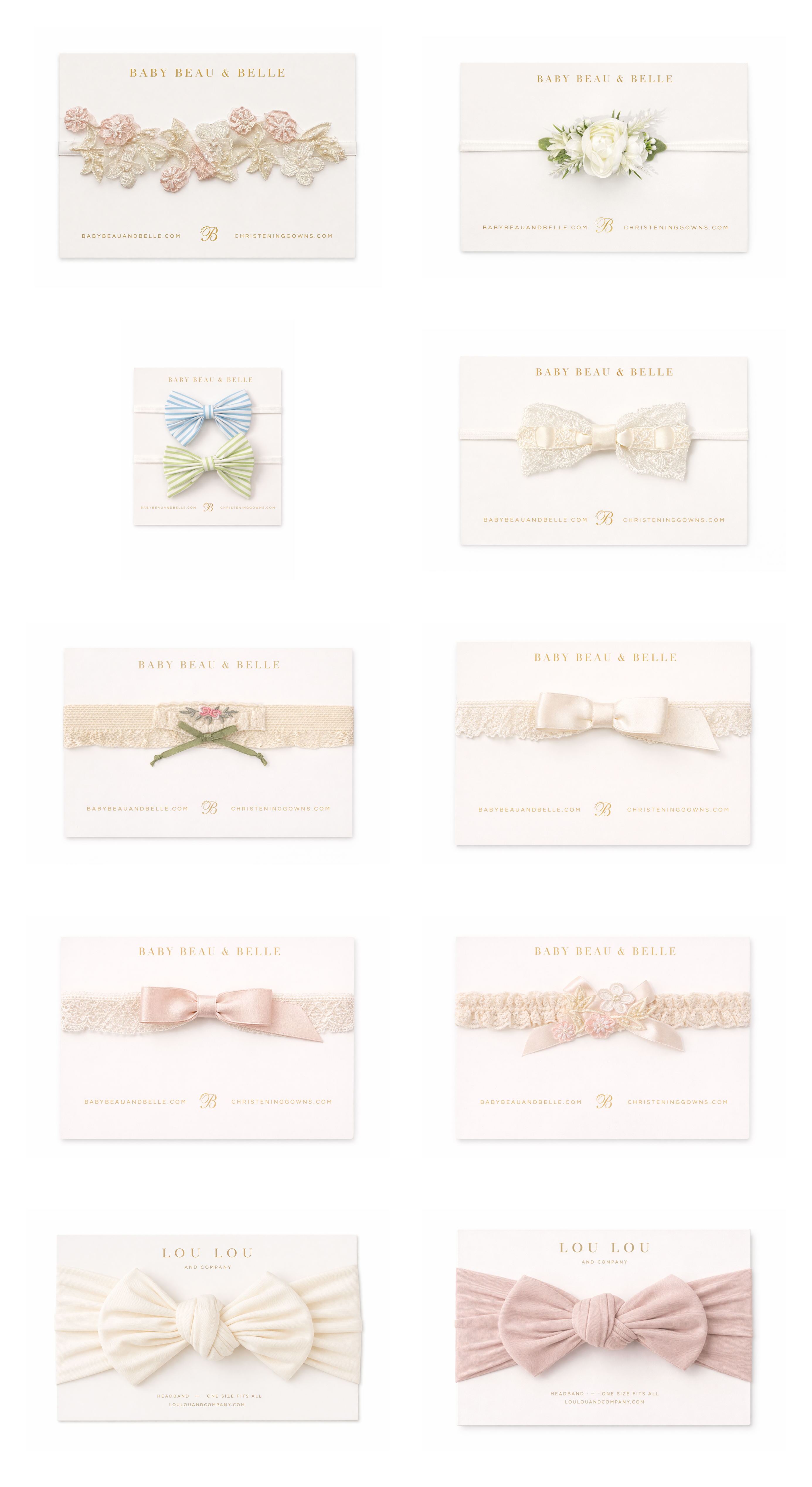 Baby Girl Headbands Variety of 10 to Choice