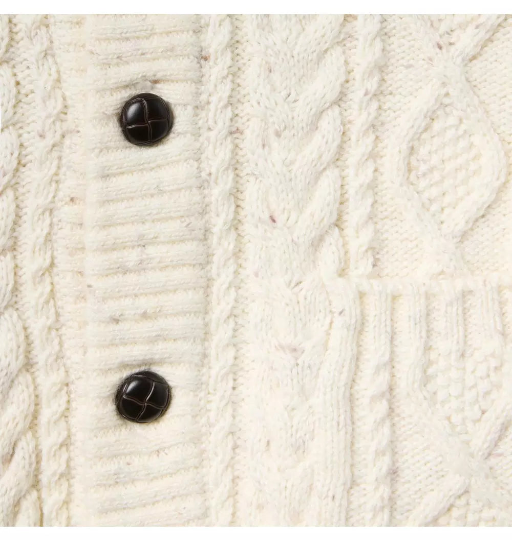 Cable Knit Shawl Collar Cardigan (NWT 3T)