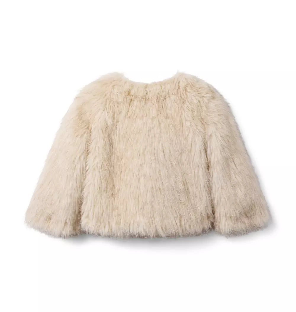 The Chic Faux Fur Jacket (NWT 18-24M)