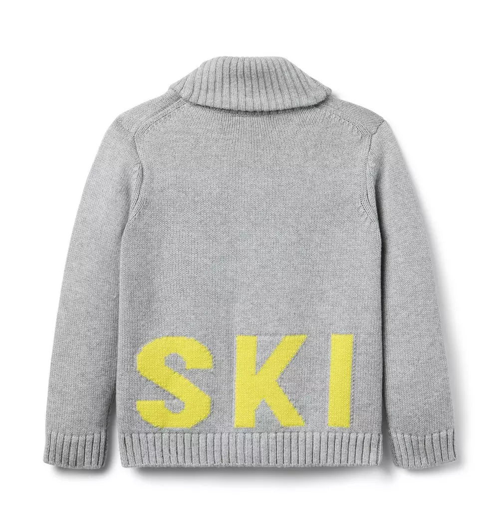 Gray Malin X Janie And Jack Ski Cardigan (NWT 3T)
