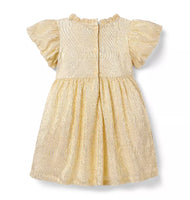 The Golden Moment Gold Dress (Size 18-24M) EUC