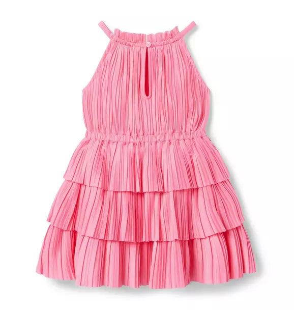 The Paradise Pleated Dress (EUC 12-18M)