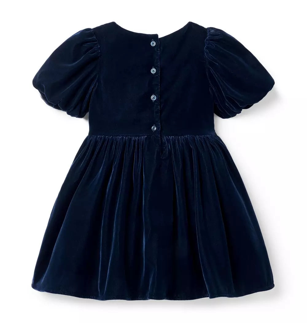 The Velvet Bow Dress (18-24M) NWOT