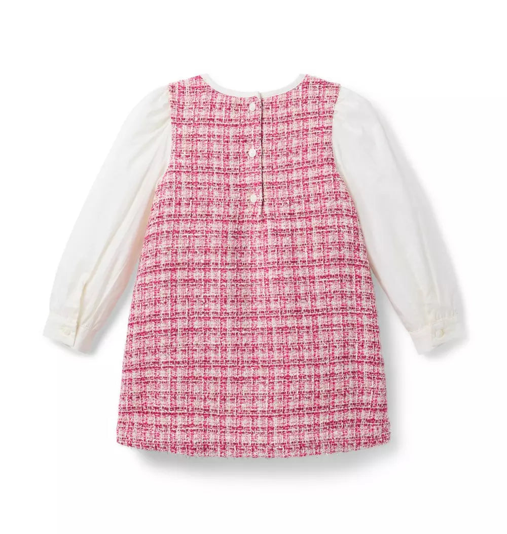 The Tweed Bow Dress (12-18M) NWT