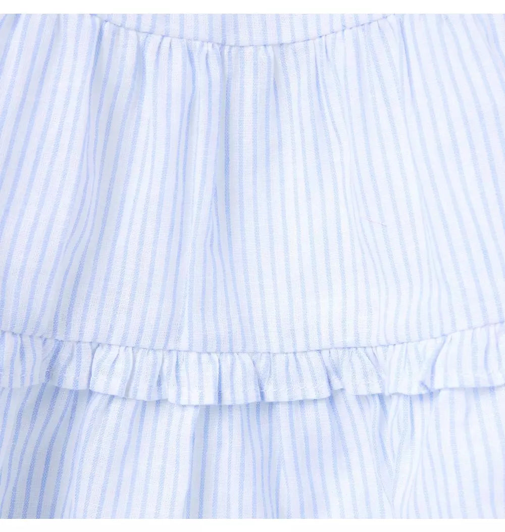 Baby Striped Ruffle Dress (Size 18-24M) EUC