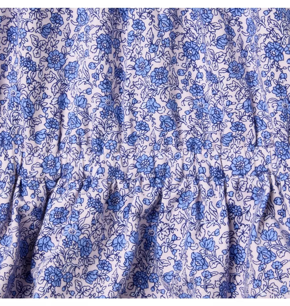 Floral Tiered Ruffle Dress (Size 12-18M) EUC