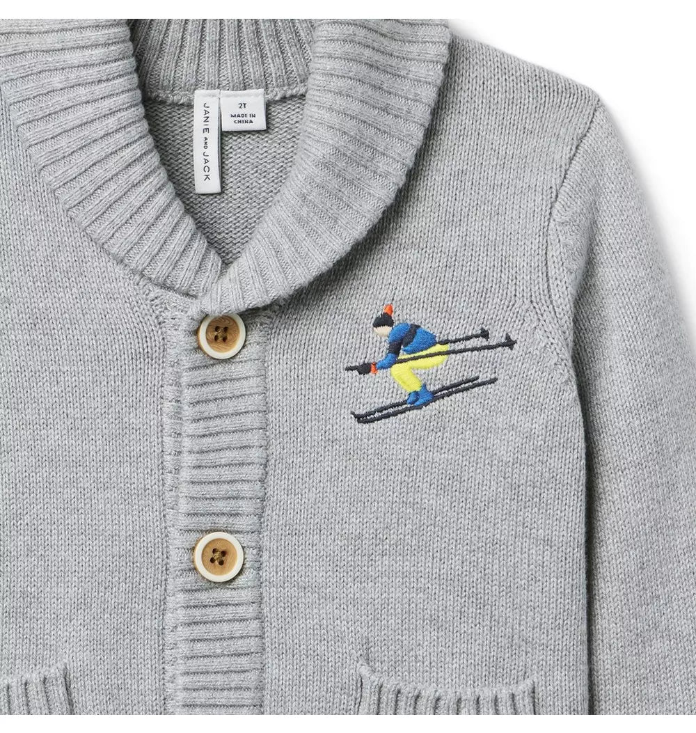 Gray Malin X Janie And Jack Ski Cardigan (NWT 3T)