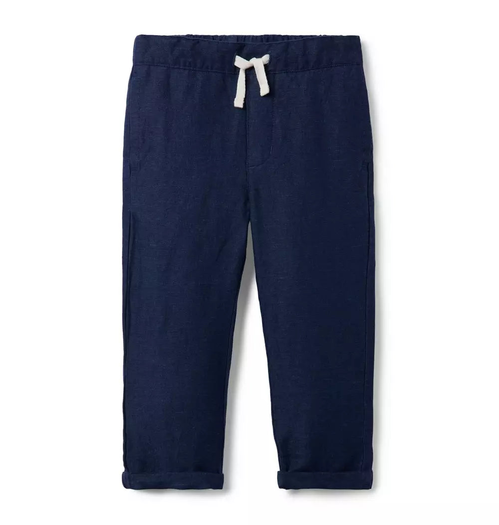 The Linen-Cotton Pull-On Pant (NWOT 3T)