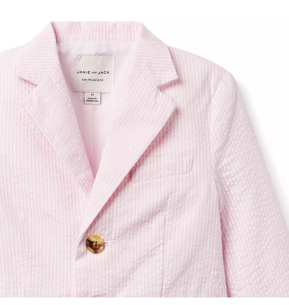 The Seersucker Blazer (EUC 2T)