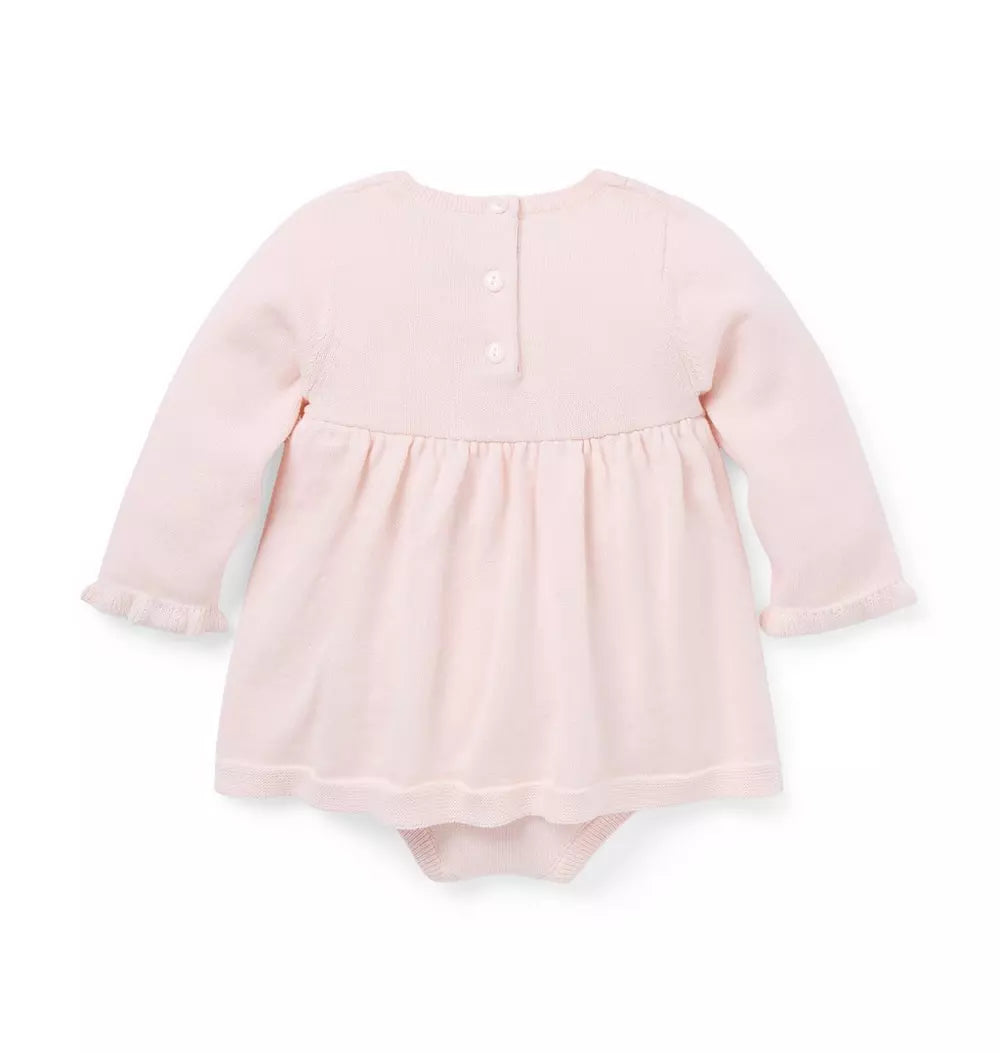 Baby Cable Knit Romper (EUC 18-24M)
