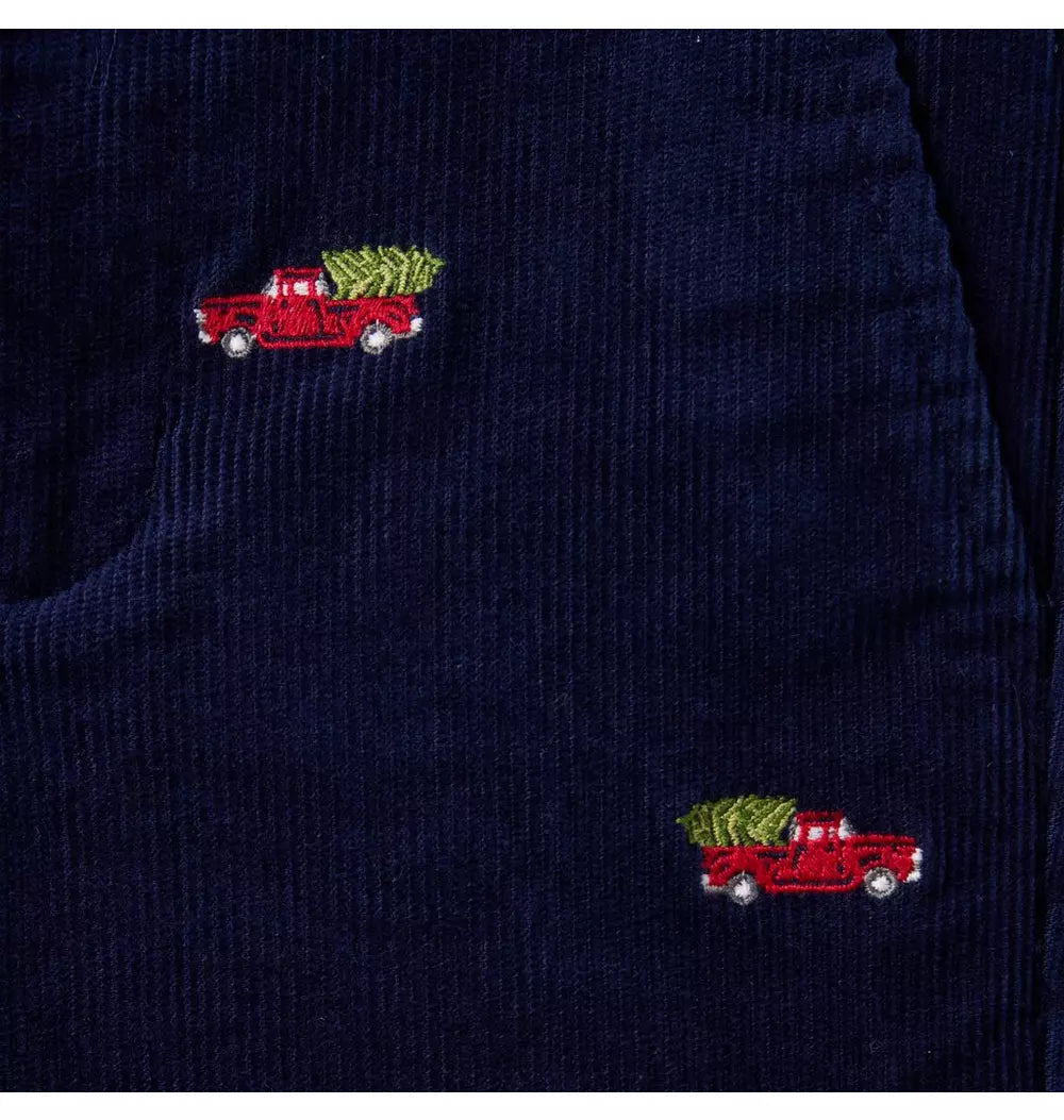 The Embroidered Holiday Corduroy Pant (2T) EUC