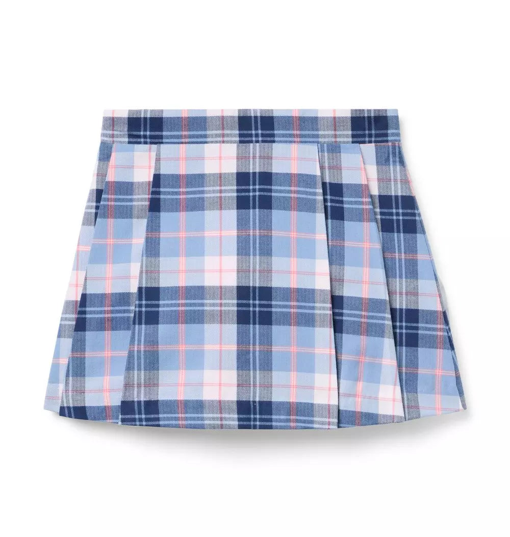Janie and Jack Plaid Pleated Buckle Skirt ( Size: 18-24M) NWOT