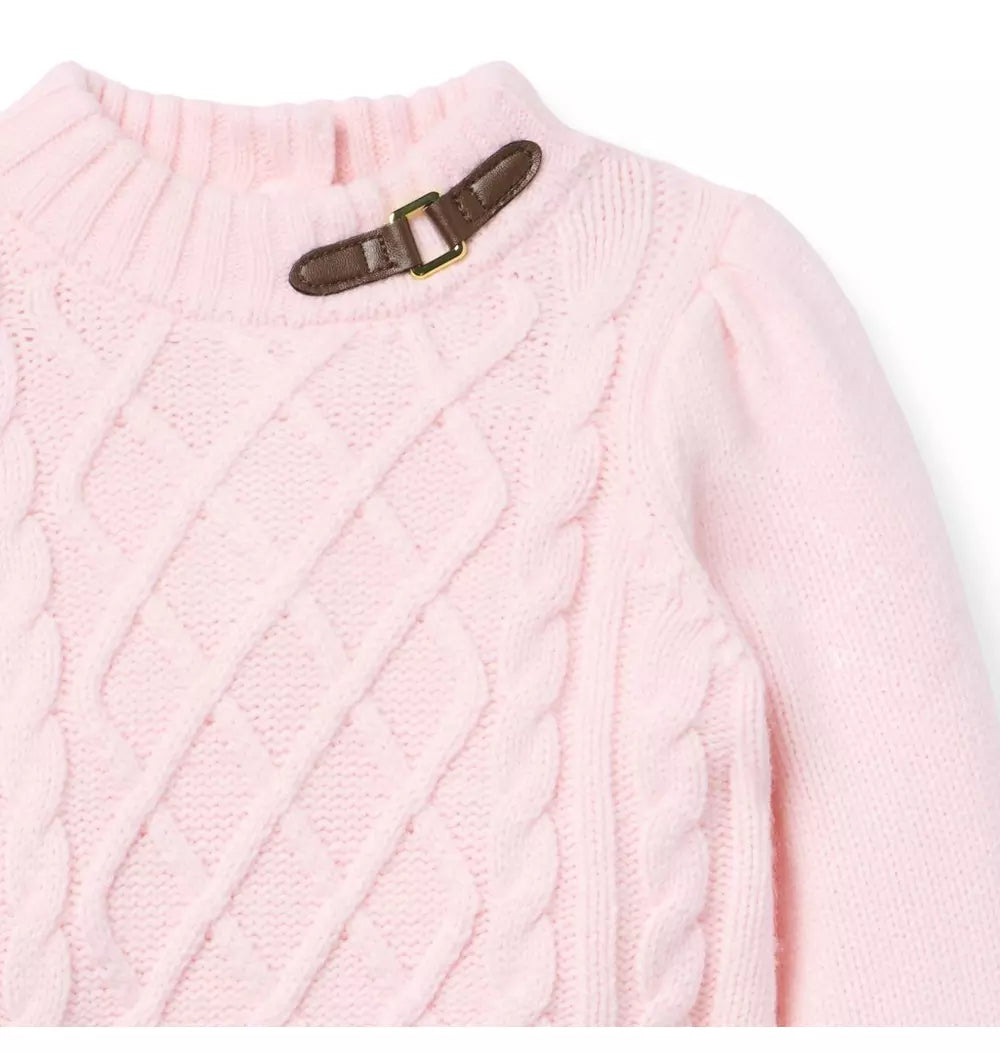 The Equestrian Cable Sweater (Size: 12-18M) EUC