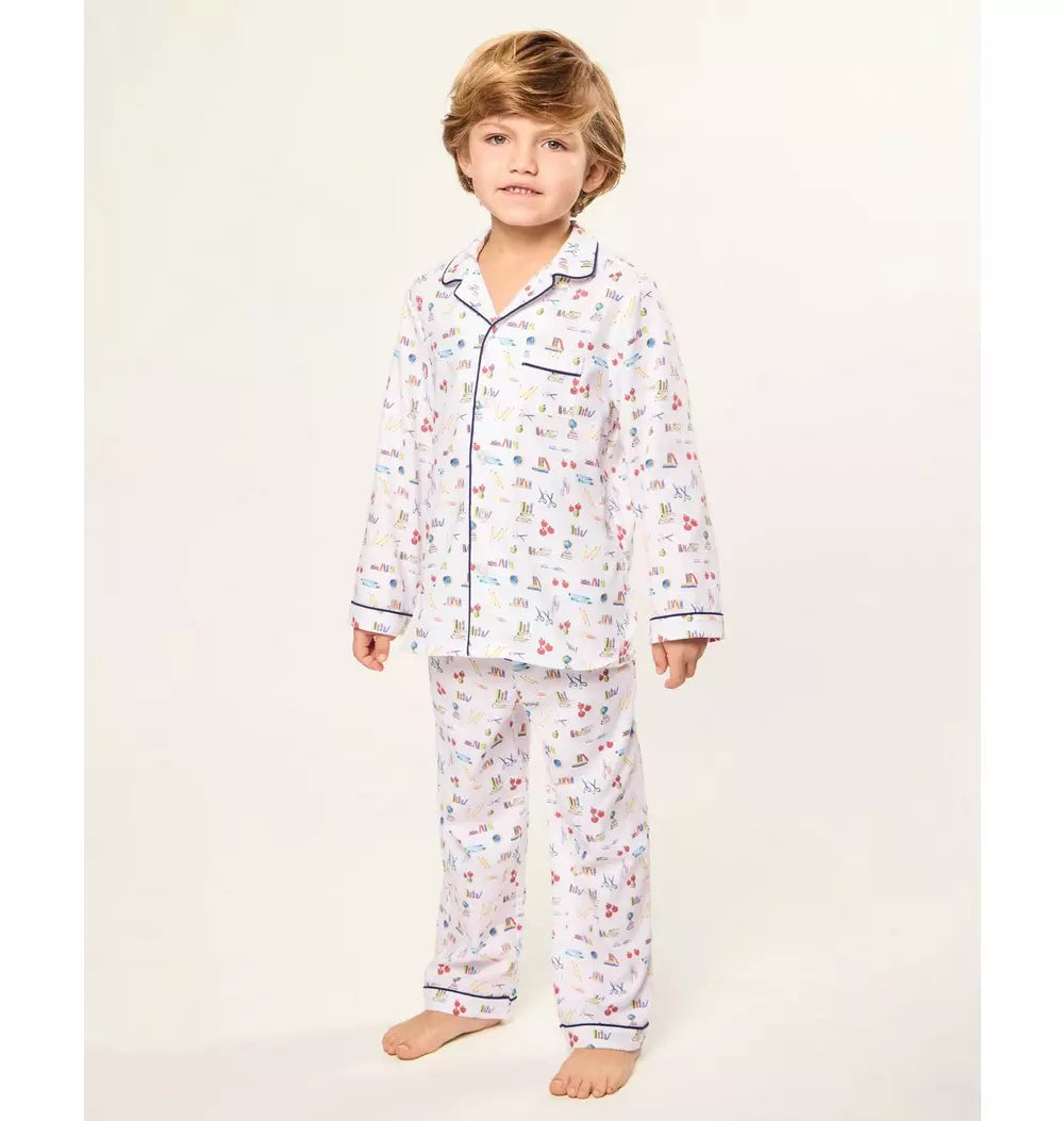 Children's Twill Pajama In Literary Lessons (NWT 3T)