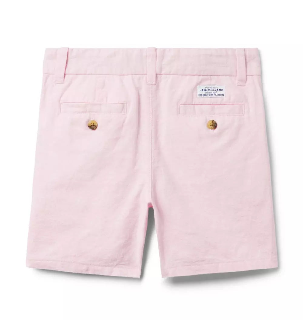 Linen-Cotton Pink Short (NWT 3T)