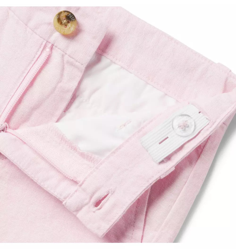 Linen-Cotton Pink Short (NWT 3T)