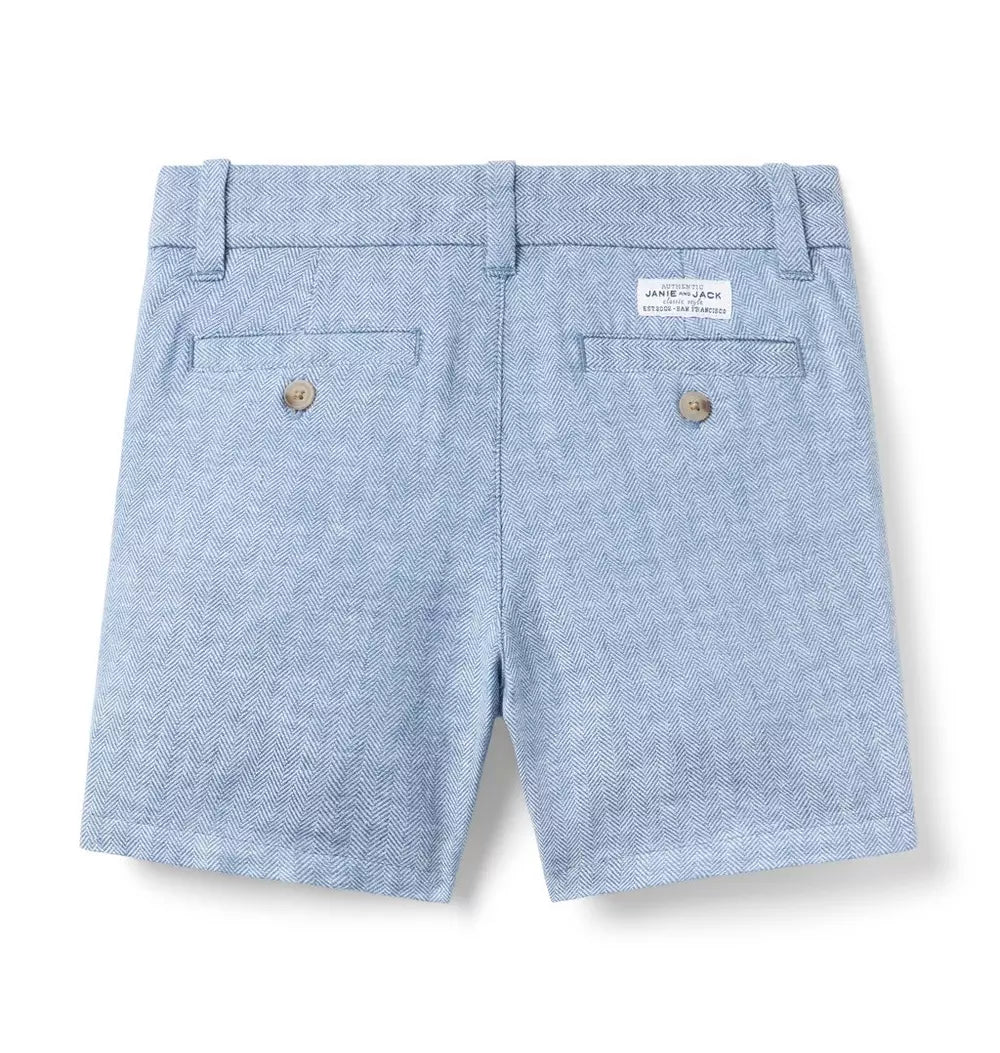 The Herringbone Shorts (NWOT 3T)