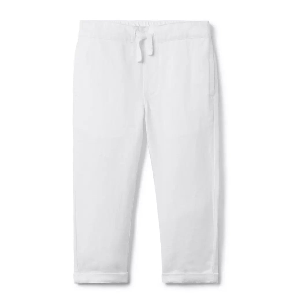 The Linen-Cotton Pull-On Pant (NWOT 3T)