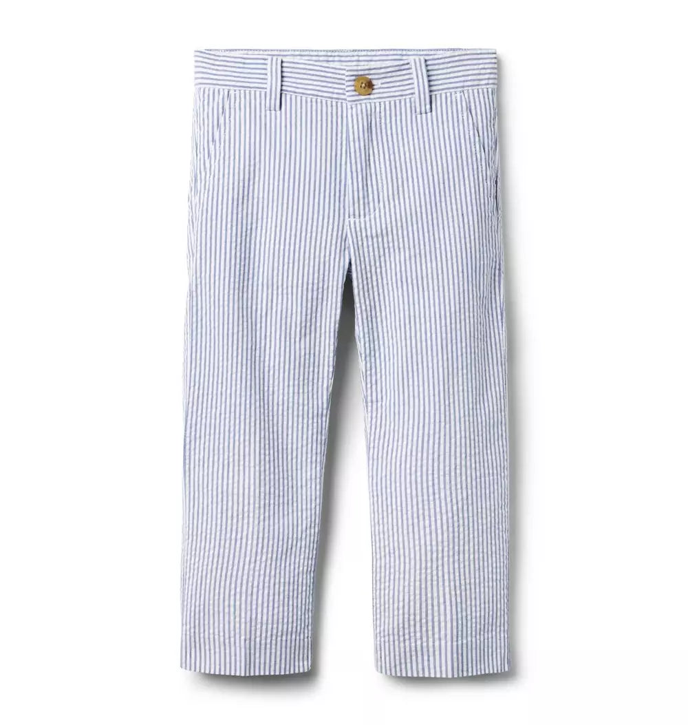 Striped Seersucker Short (NWOT 3T)