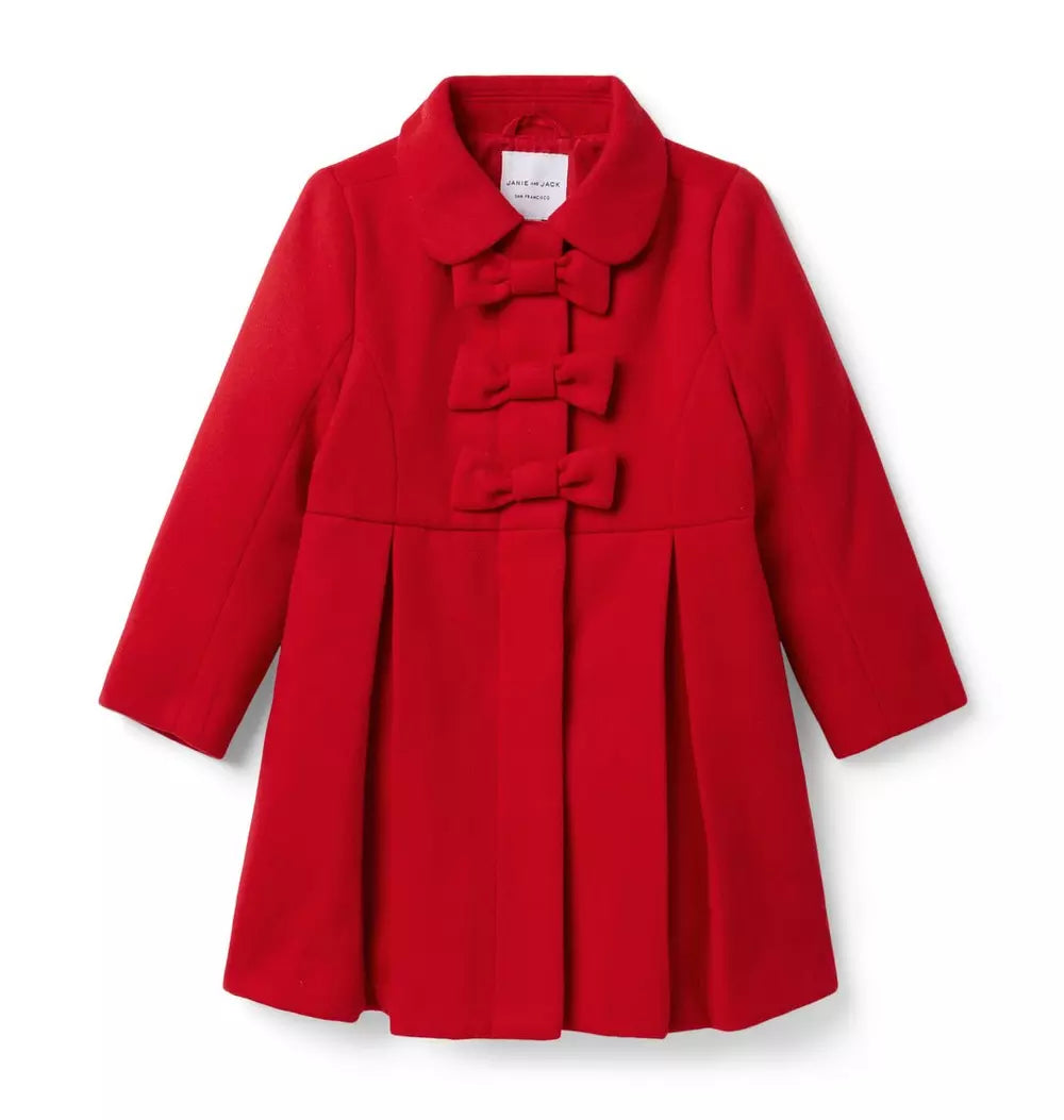 The Bow Coat (Size 18-24M) NWT